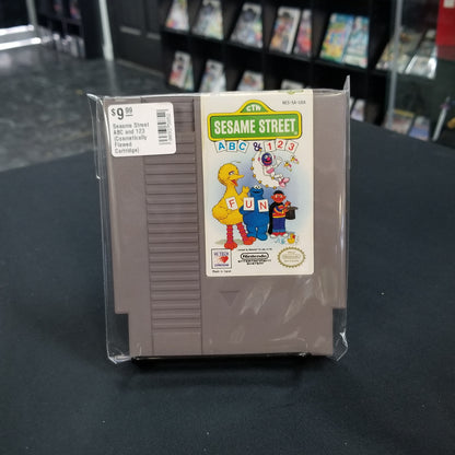 Sesame Street ABC and 123 (Cosmetically Flawed Cartridge)