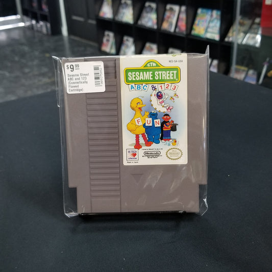 Sesame Street ABC and 123 (Cosmetically Flawed Cartridge)