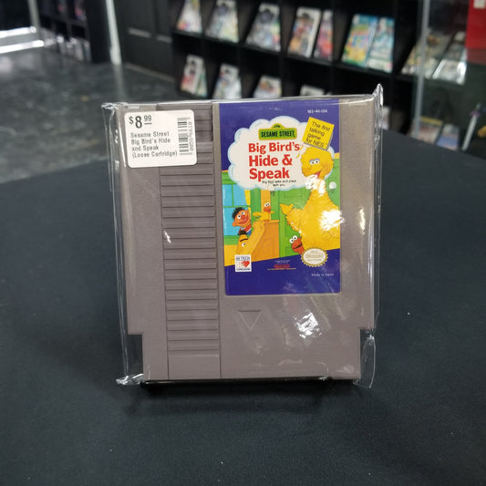 Sesame Street Big Bird's Hide and Speak (Loose Cartridge)