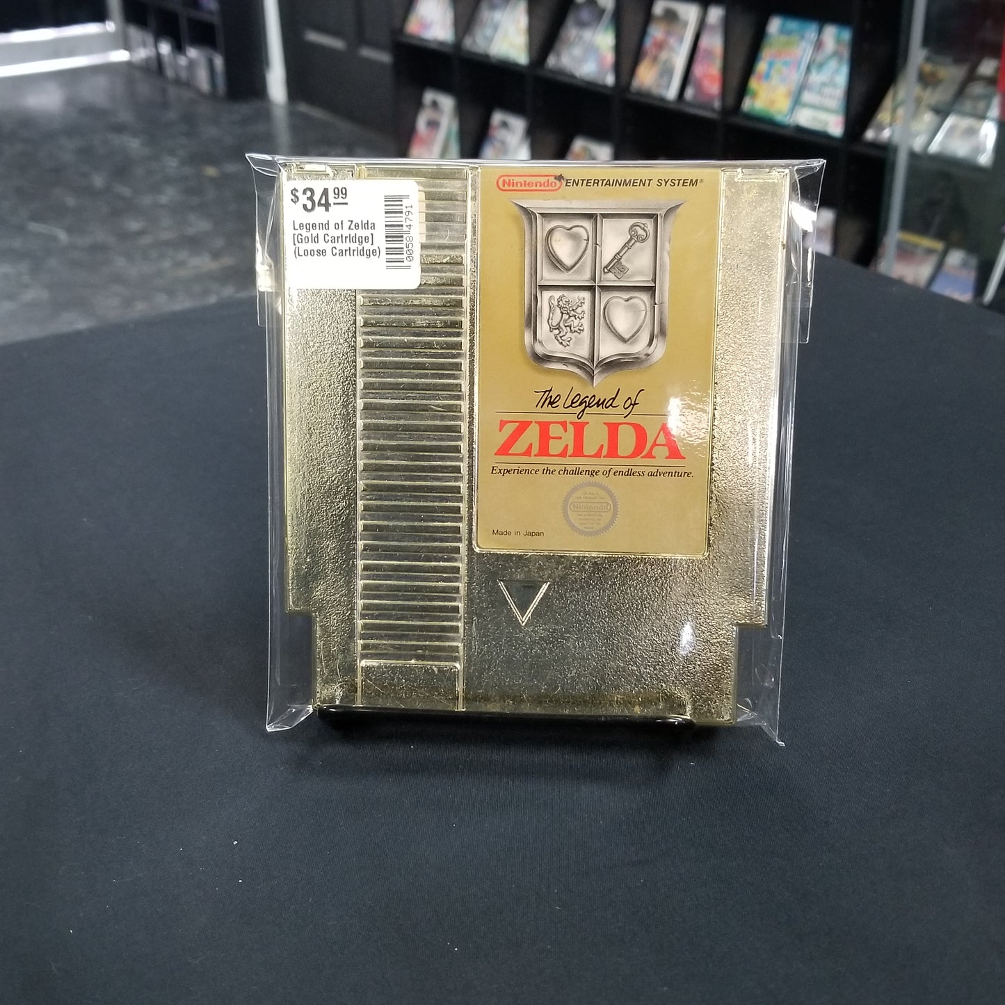 Legend of Zelda [Gold Cartridge] (Loose Cartridge)