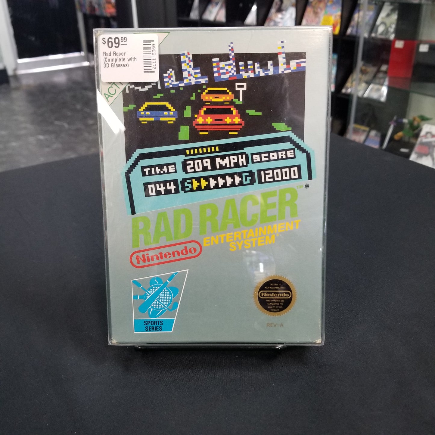 Rad Racer (Complete with 3D Glasses)