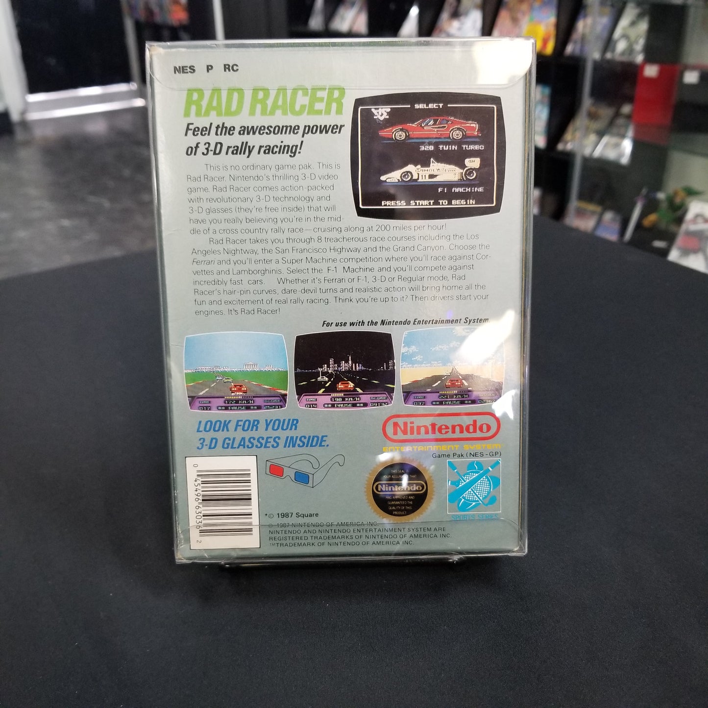 Rad Racer (Complete with 3D Glasses)