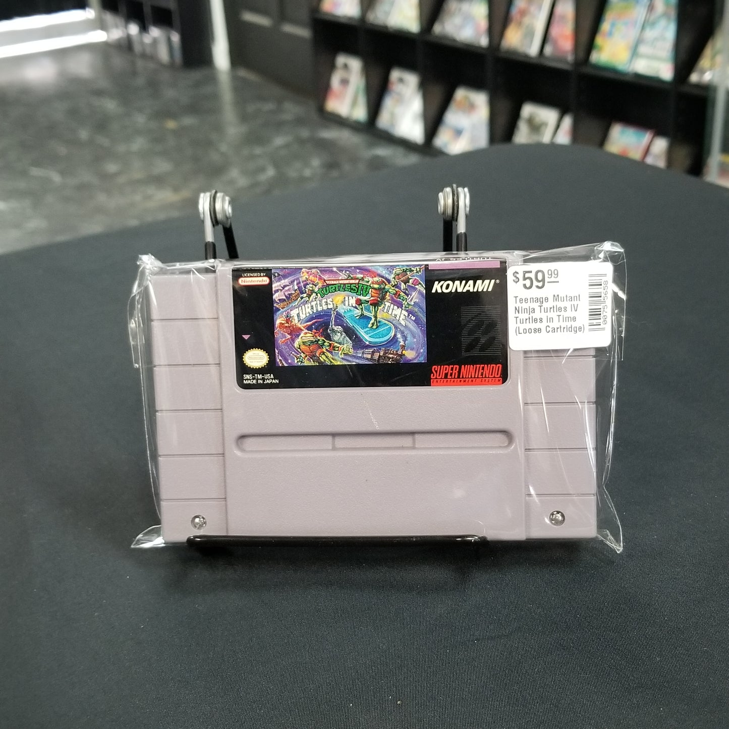 Teenage Mutant Ninja Turtles IV Turtles in Time (Loose Cartridge)