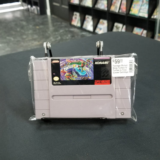 Teenage Mutant Ninja Turtles IV Turtles in Time (Loose Cartridge)