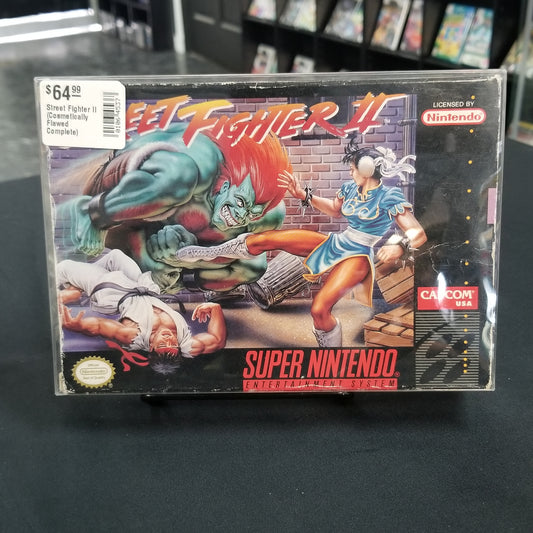 Street Fighter II (Cosmetically Flawed Complete)