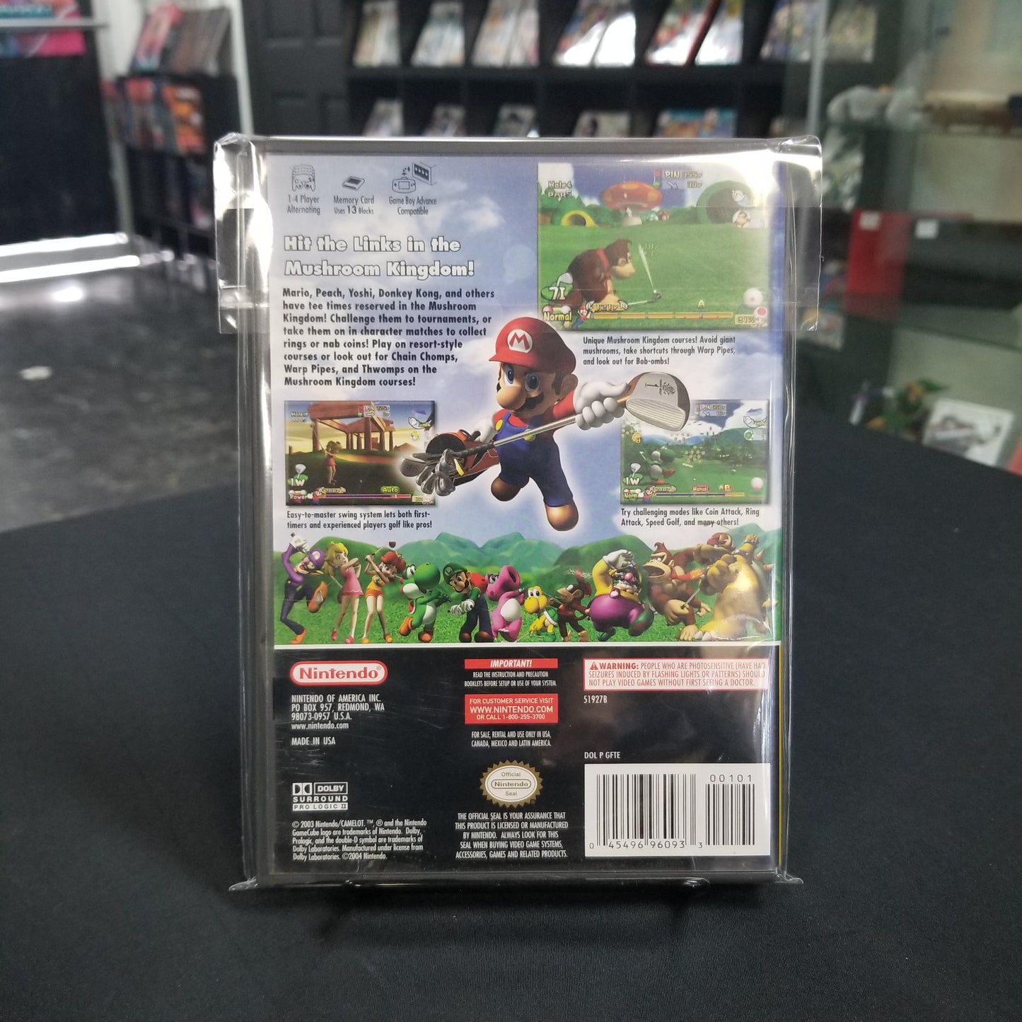 Mario Golf Toadstool Tour [Player's Choice] (Complete)