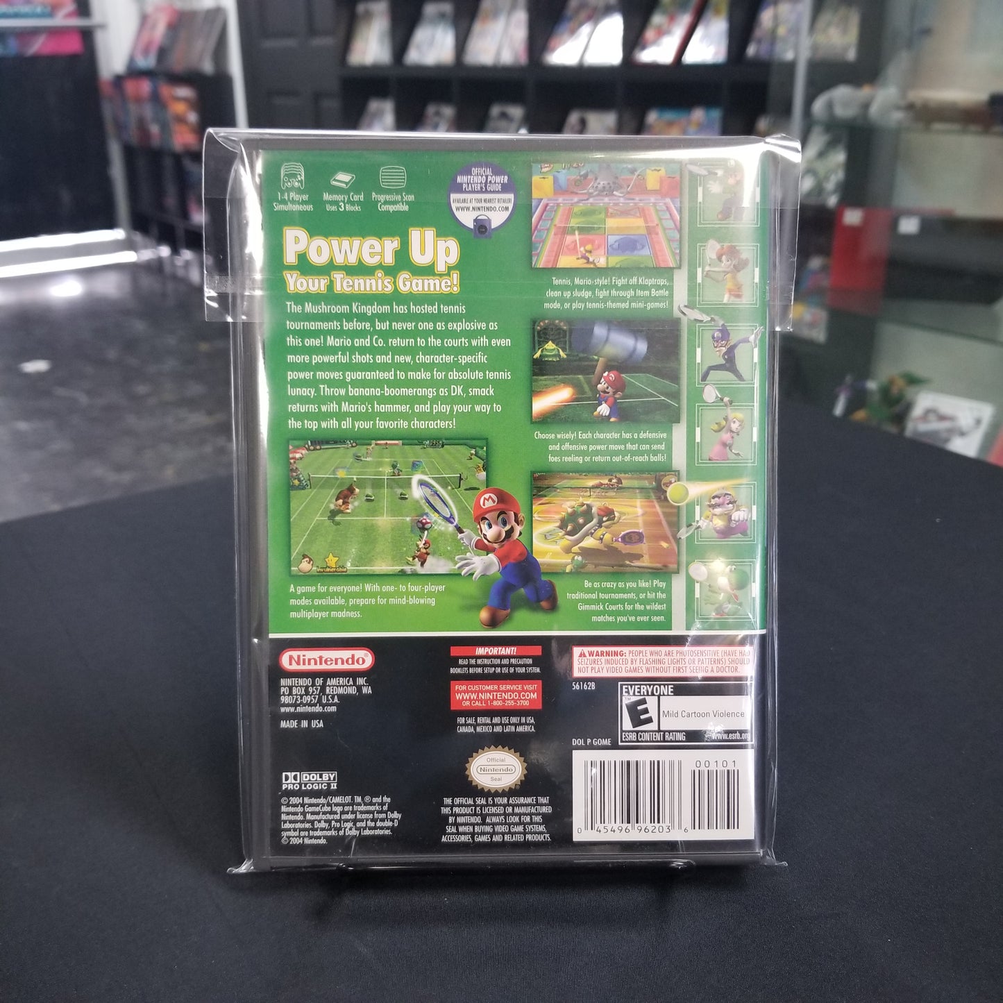 Mario Power Tennis (Complete)