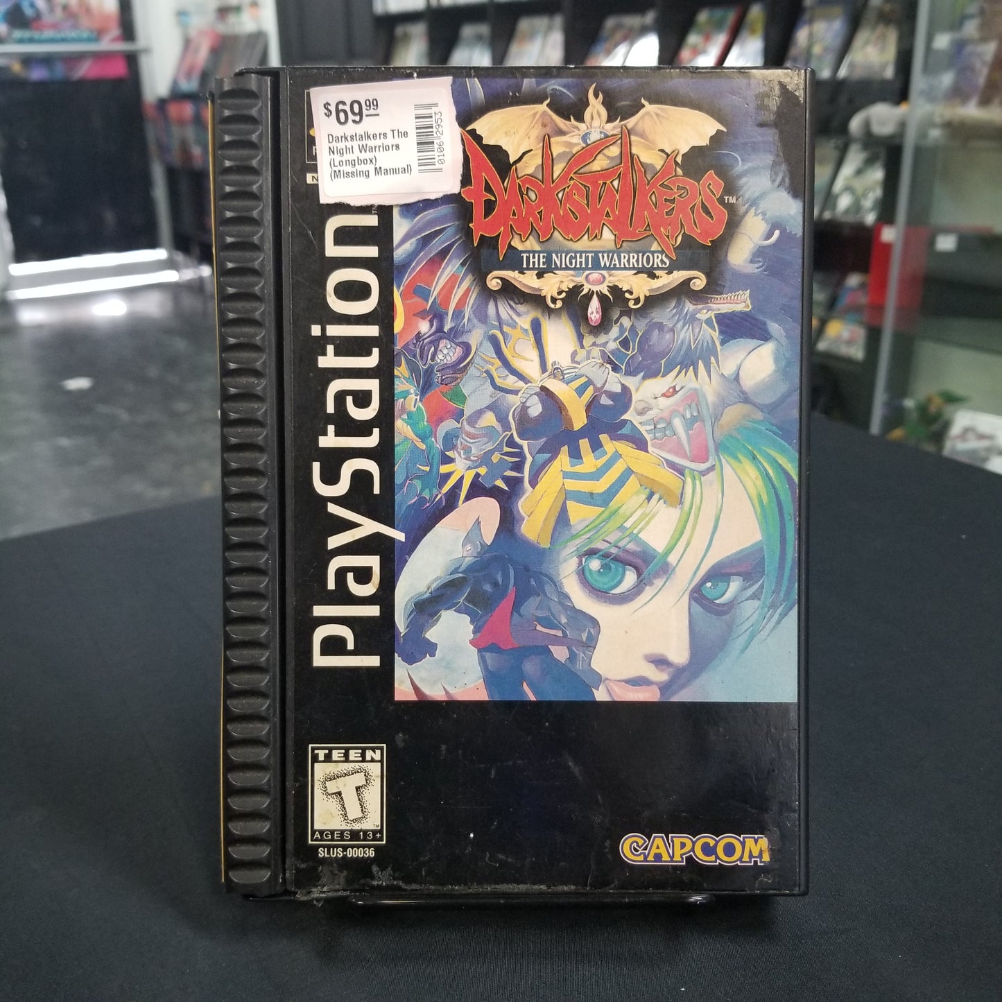 Darkstalkers The Night Warriors (Longbox) (Missing Manual)