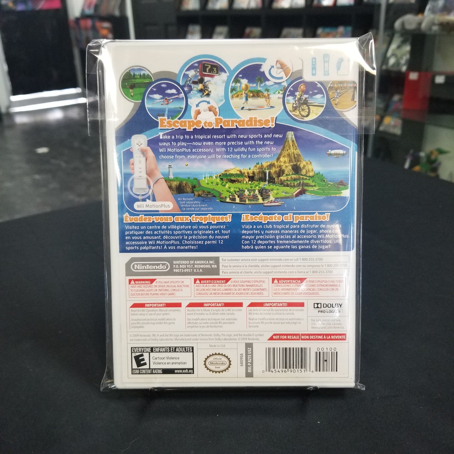 Wii Sports Resort [White DVD Case] (Complete)