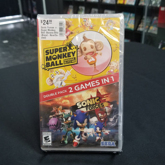 Sonic Forces + Super Monkey Ball: Banana Blitz (Brand-New/Sealed)