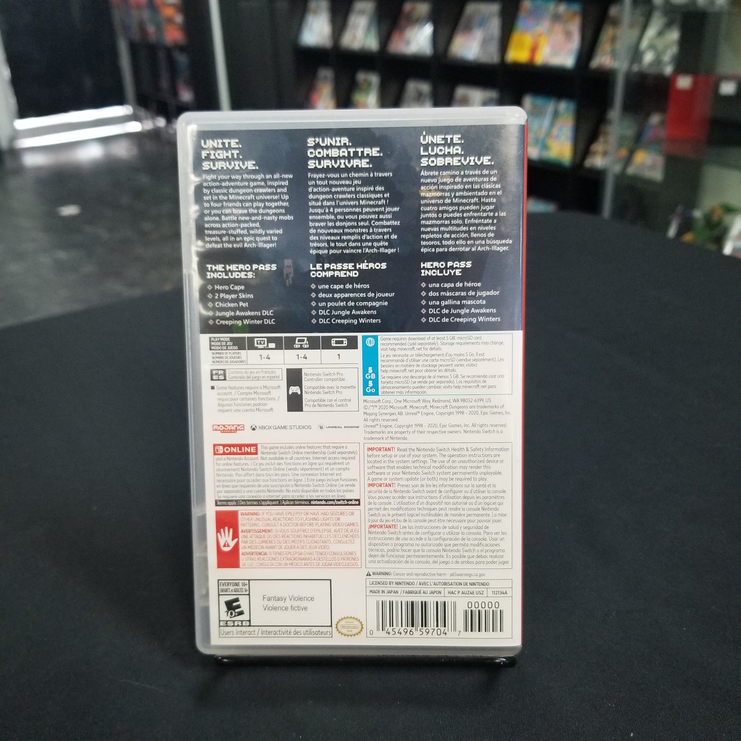 Minecraft Dungeons [Hero Edition] (Loose Cartridge)