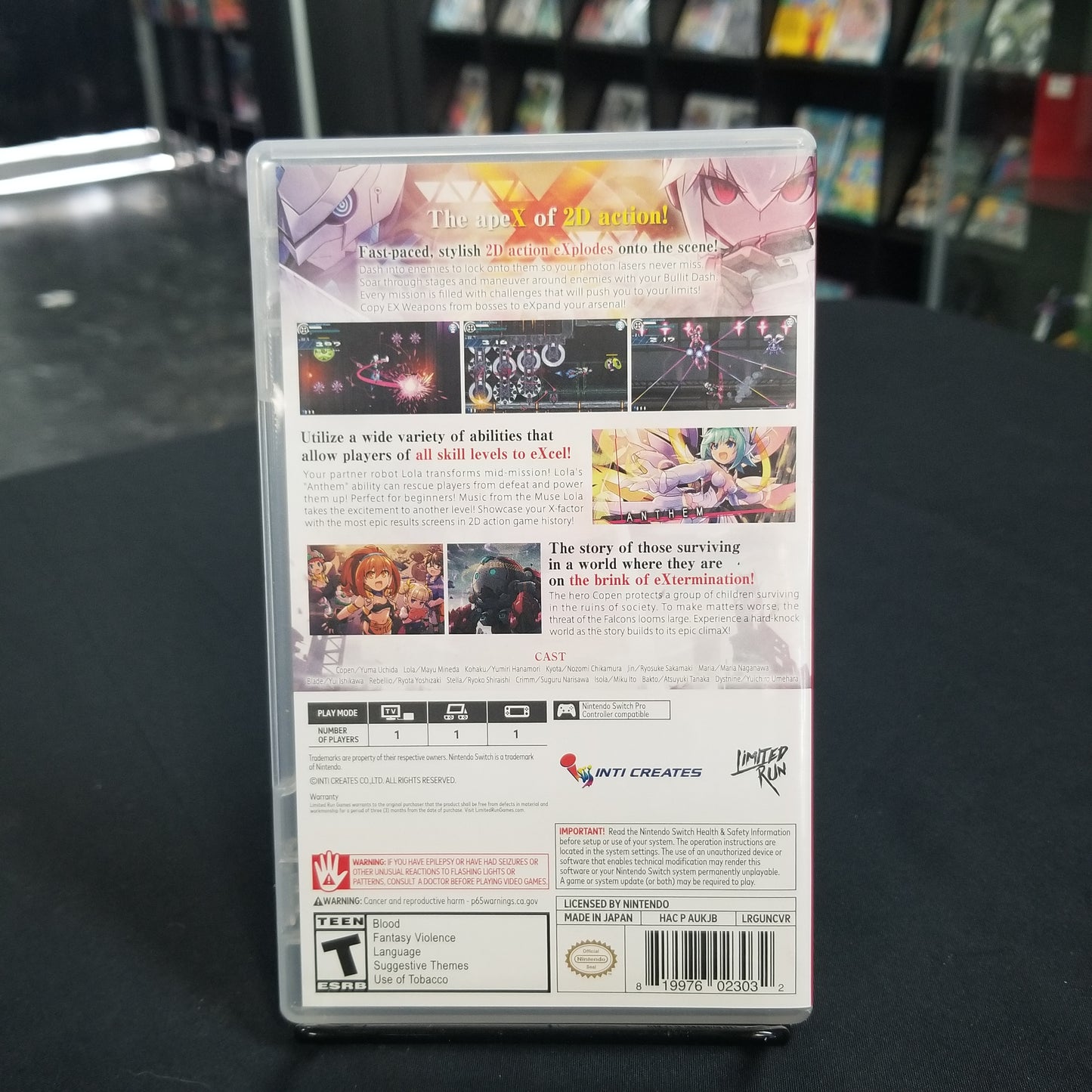 Gunvolt Chronicles Luminous Avenger IX (Complete)