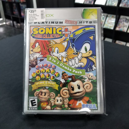 Sonic Mega Collection Plus and Super Monkey Ball Deluxe (Complete)