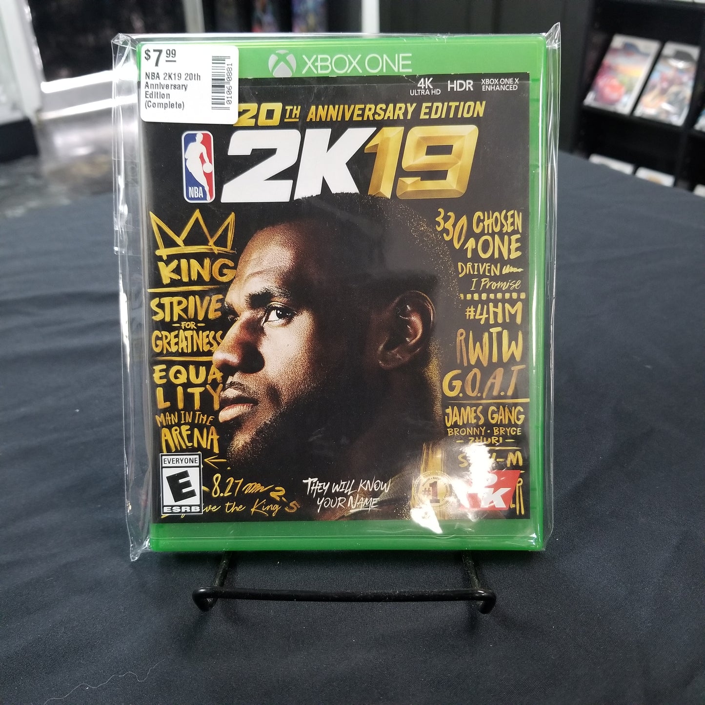 NBA 2K19 20th Anniversary Edition (Complete)