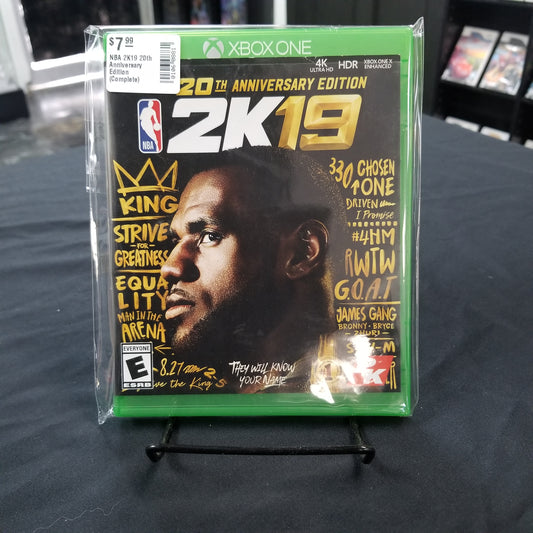 NBA 2K19 20th Anniversary Edition (Complete)