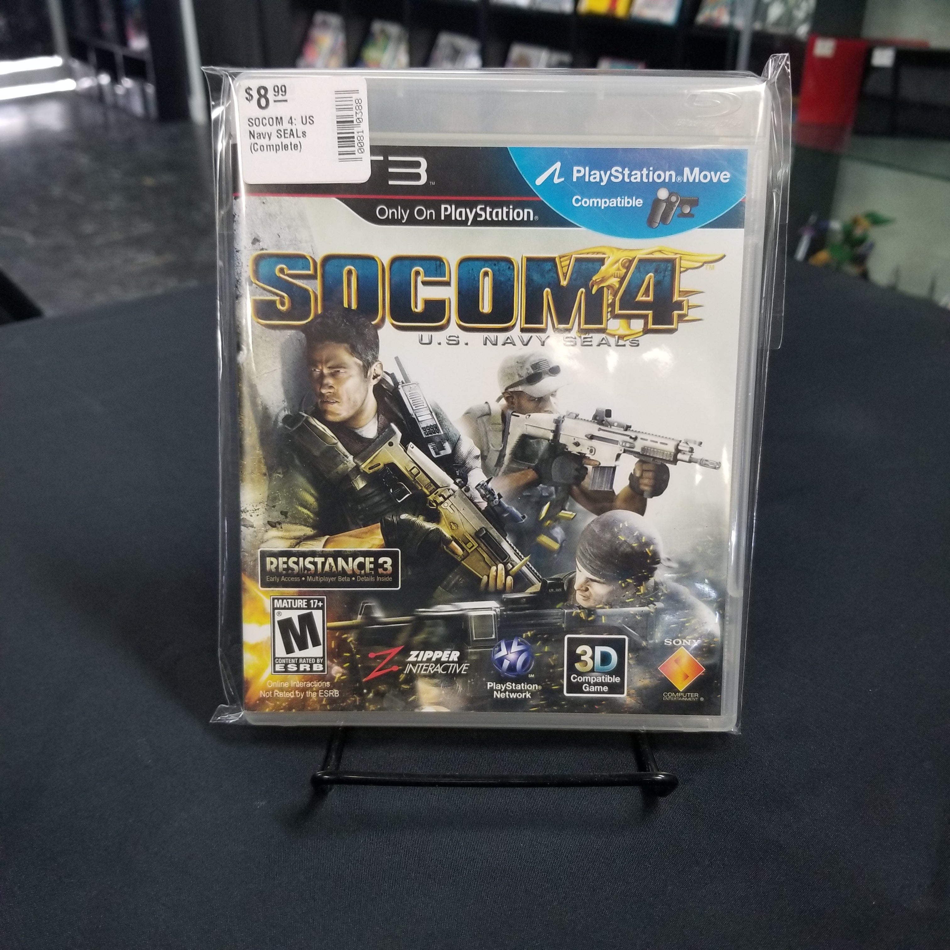 SOCOM 4: US Navy SEALs (Complete) – M&M Video Games