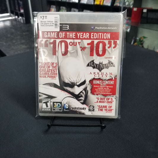 Batman: Arkham City [Game of the Year] (Complete)