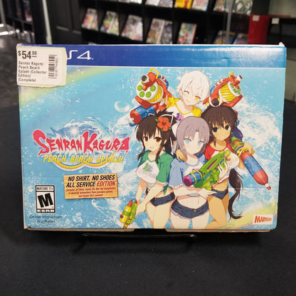 Senran Kagura: Peach Beach Splash (Collector Edition) (Complete)