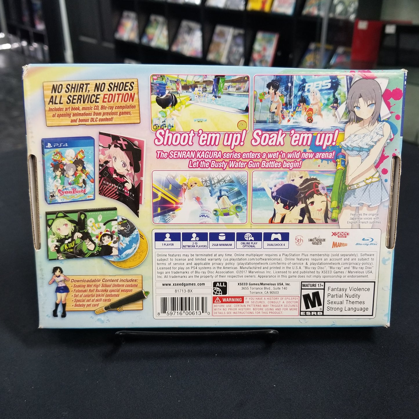 Senran Kagura: Peach Beach Splash (Collector Edition) (Complete)