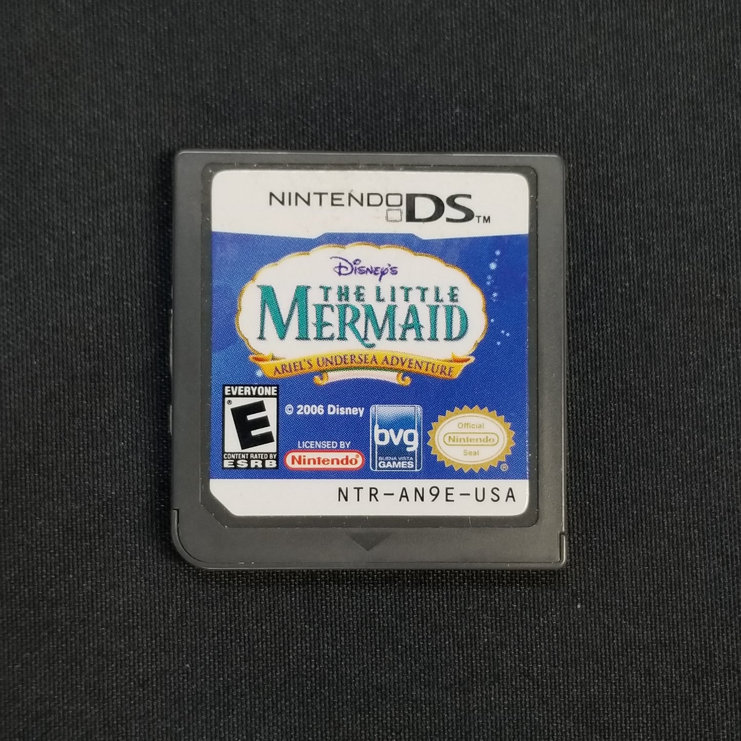 Little Mermaid Ariel's Undersea Adventure (Loose Cartridge)