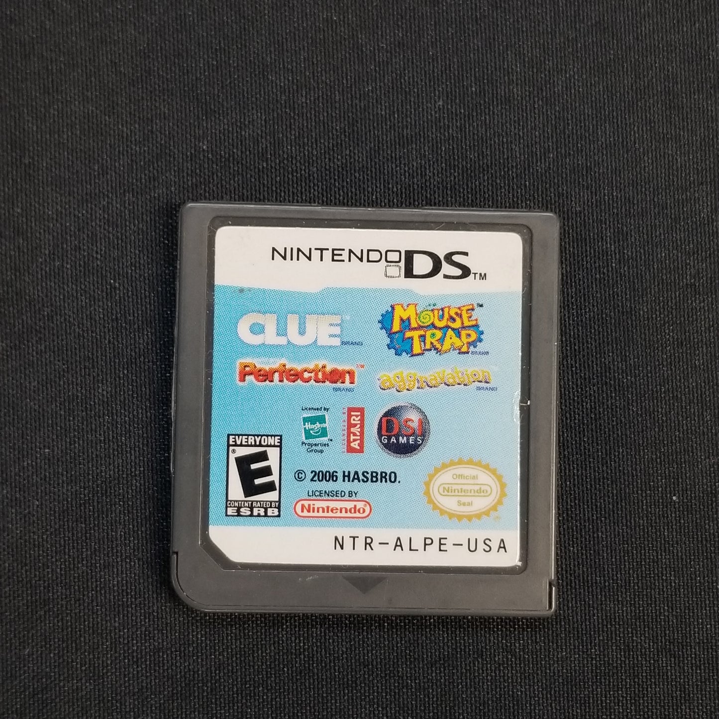 Clue/Mouse Trap/Perfection/Aggravation (Loose Cartridge)