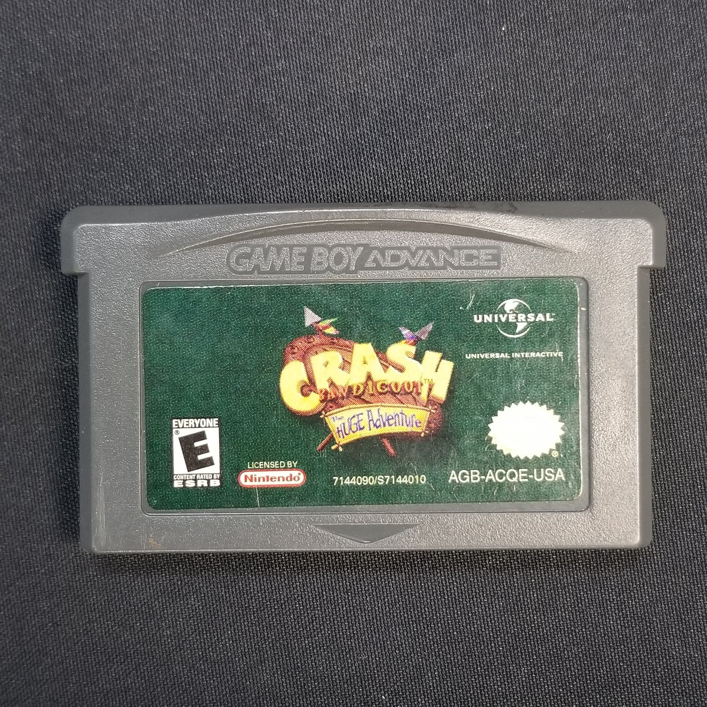 Crash Bandicoot the Huge Adventure (Loose Cartridge)