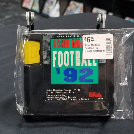 John Madden Football '92 (Loose Cartridge)