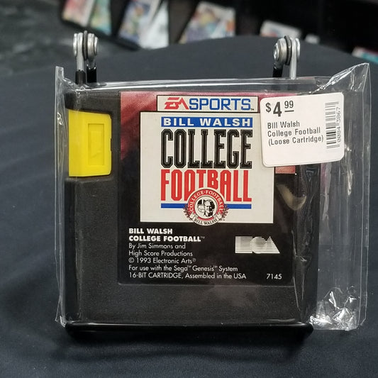 Bill Walsh College Football (Loose Cartridge)