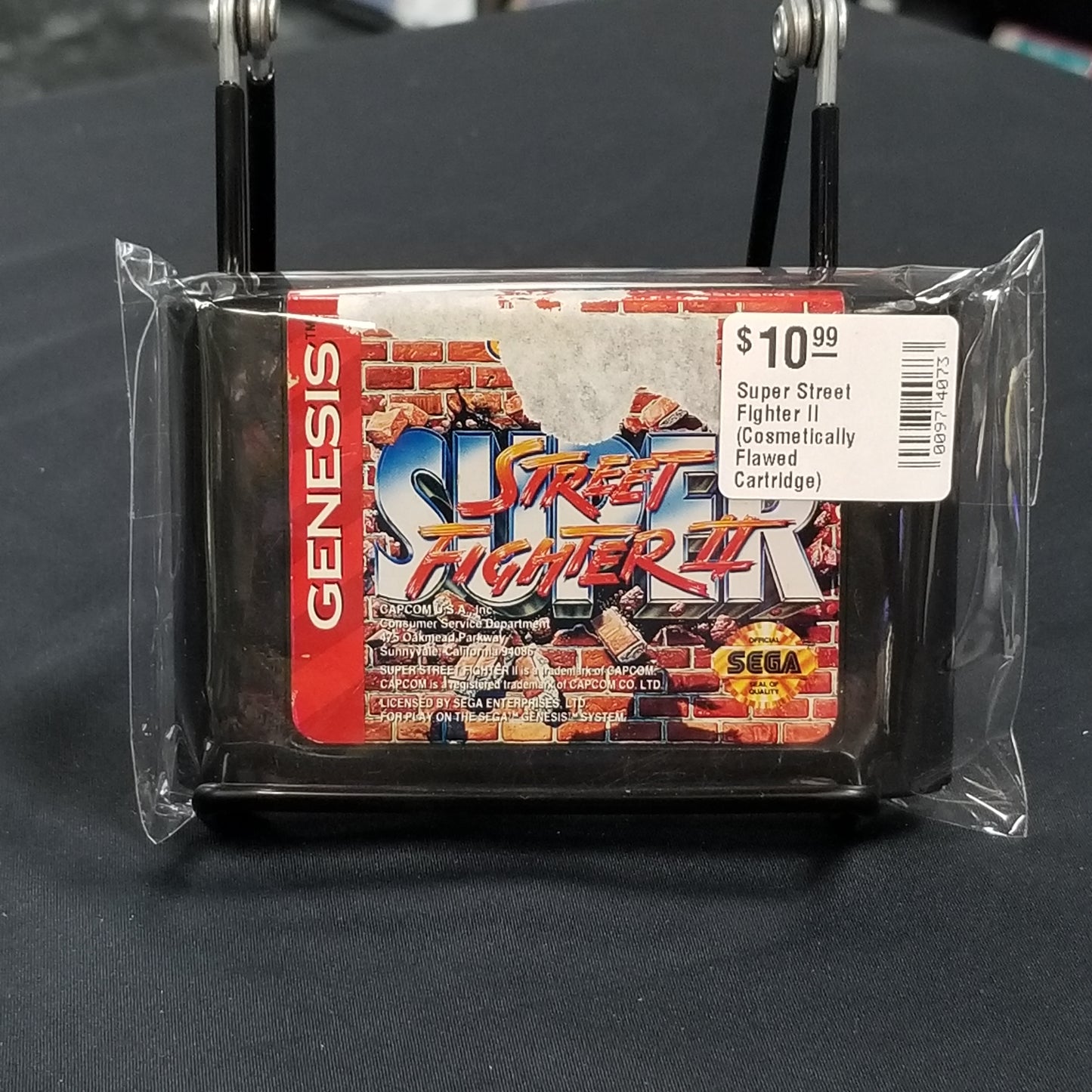 Super Street Fighter II (Cosmetically Flawed Cartridge)