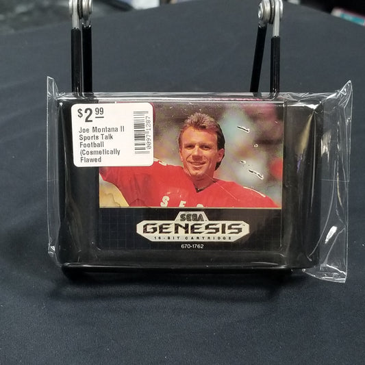 Joe Montana II Sports Talk Football (Cosmetically Flawed Cartridge)