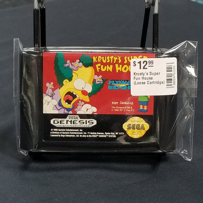 Krusty's Super Fun House (Loose Cartridge)