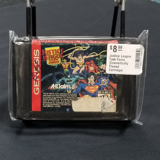 Justice League Task Force (Cosmetically Flawed Cartridge)