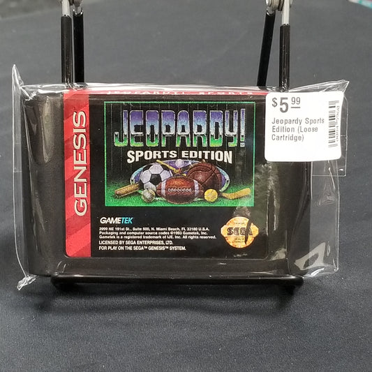 Jeopardy Sports Edition (Loose Cartridge)