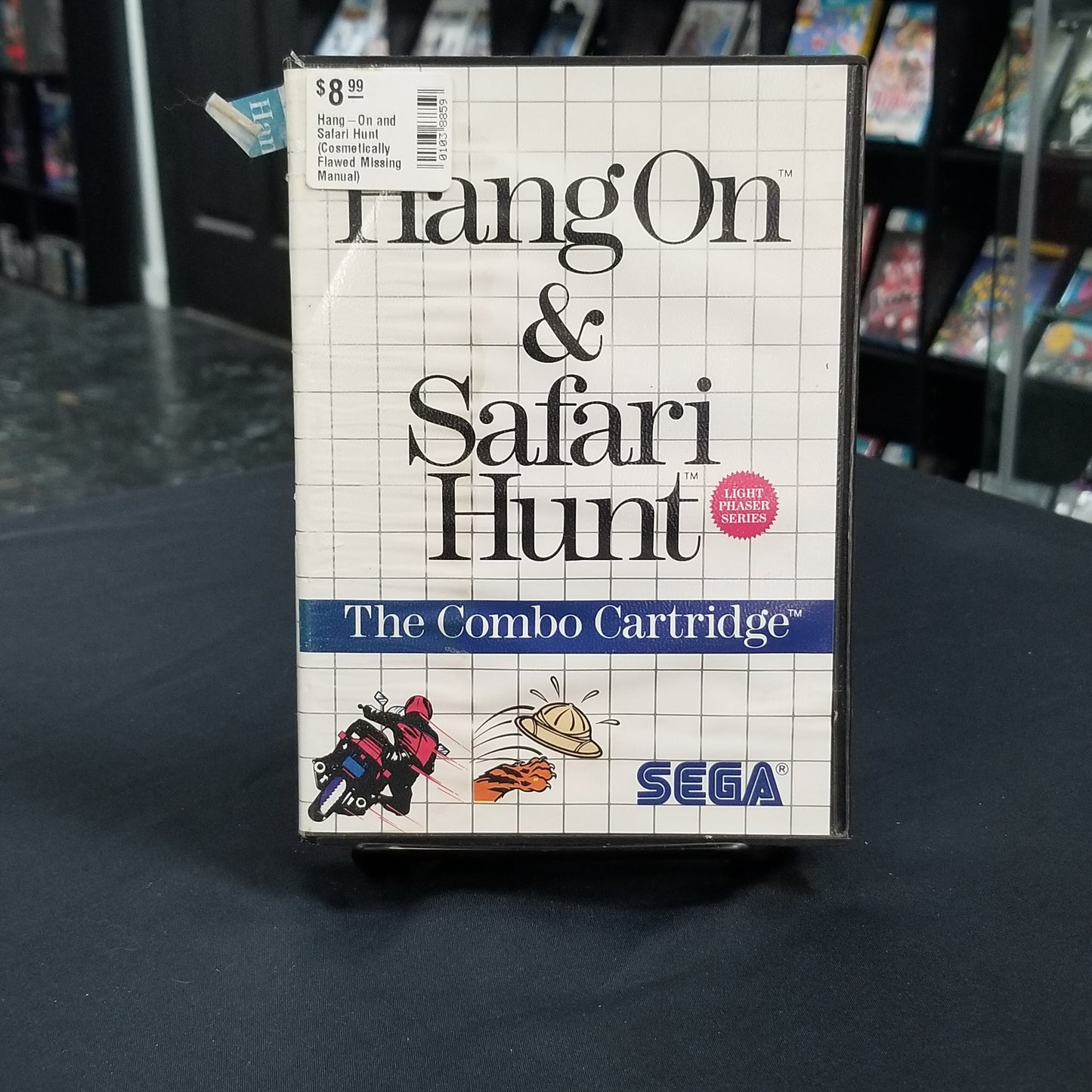 Hang-On and Safari Hunt (Cosmetically Flawed Missing Manual)