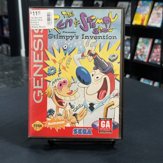 The Ren and Stimpy Show Stimpy's Invention (Missing Manual Cosmetically Flawed)