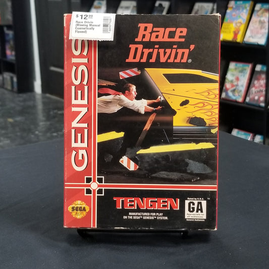 Race Drivin (Missing Manual Cosmetically Flawed)