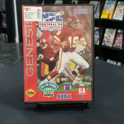 NFL Football '94 Starring Joe Montana (Complete)