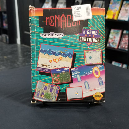 Menacer: 6-Game Cartridge (Complete)