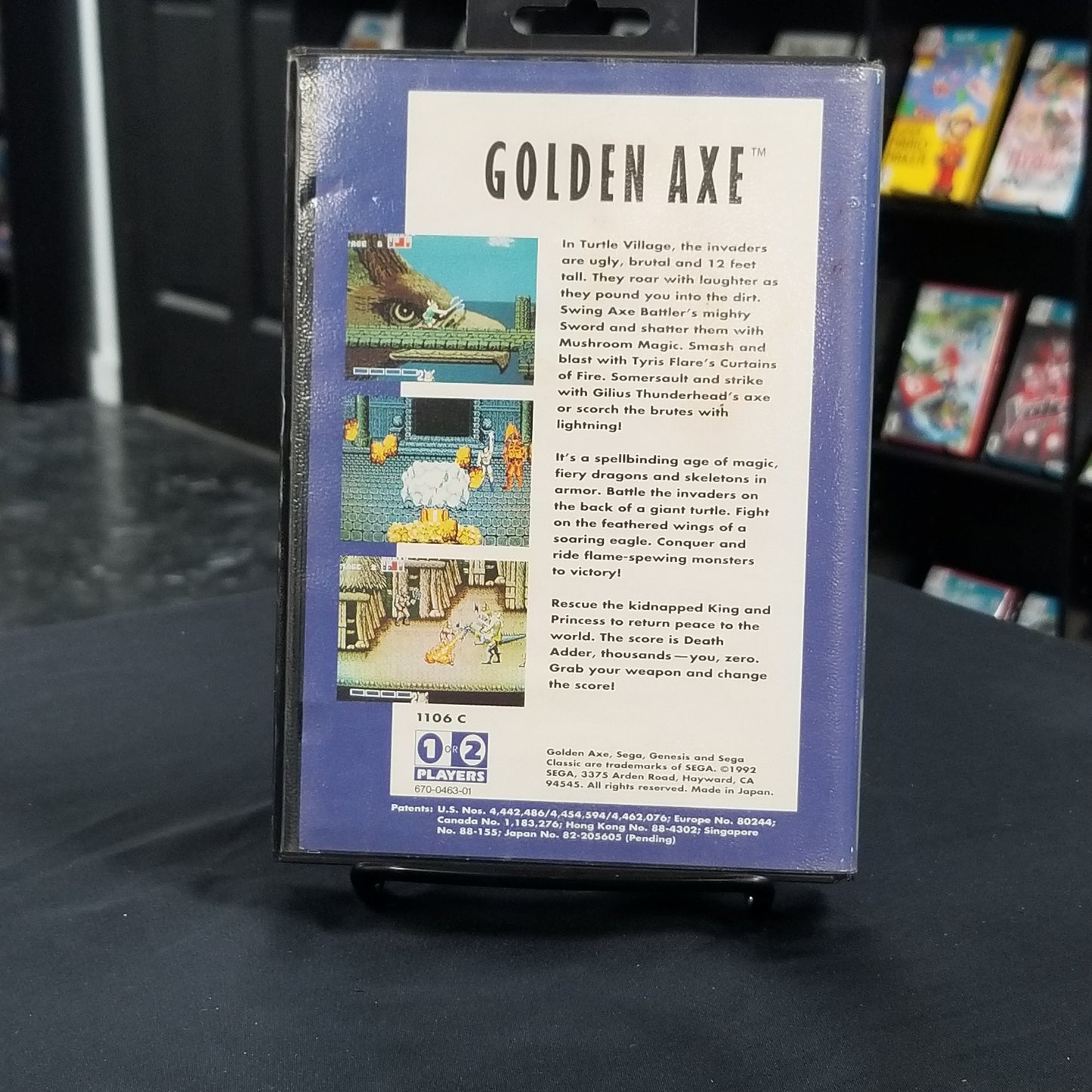 Golden Axe (Missing Manual+Cosmetically Flawed)