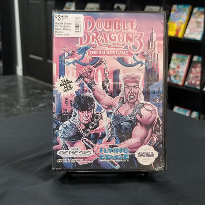 Double Dragon III The Arcade Game (Missing Manual Cosmetically Flawed)