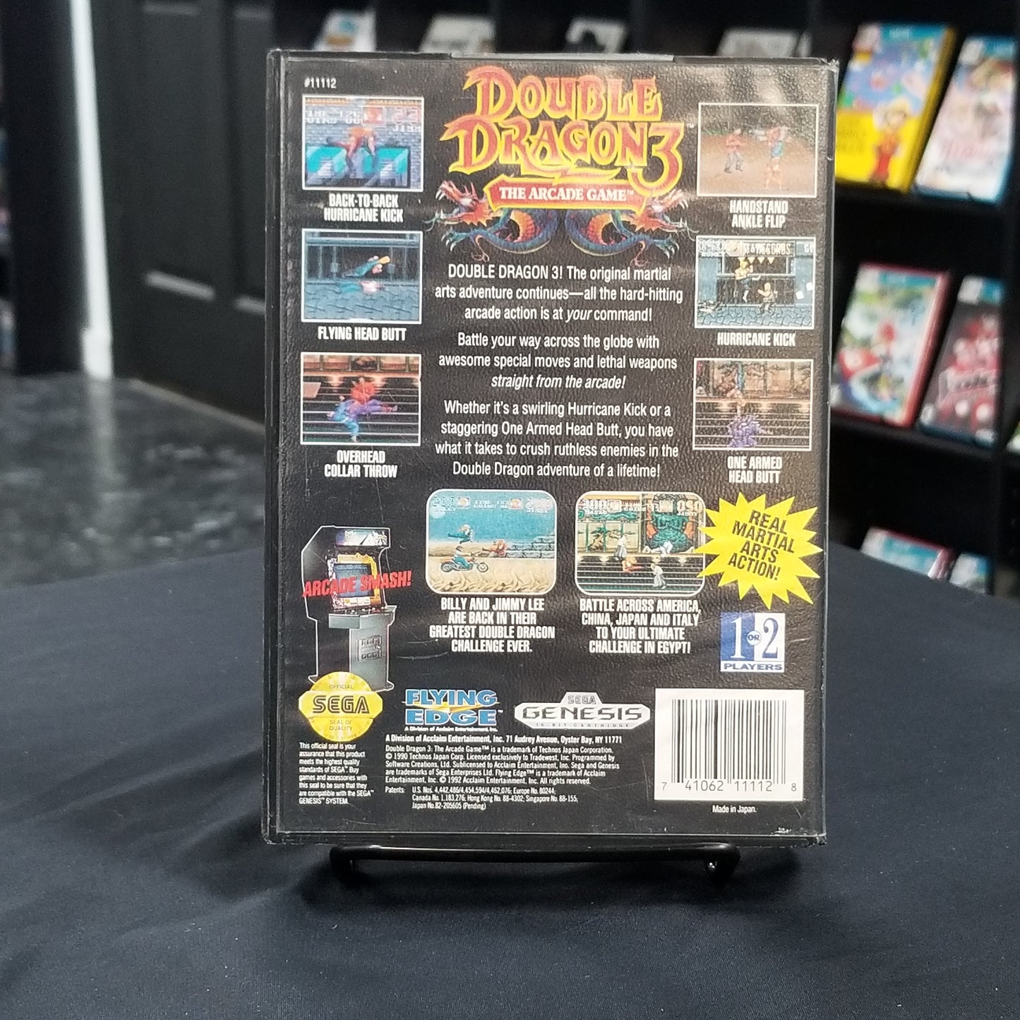 Double Dragon III The Arcade Game (Missing Manual Cosmetically Flawed)