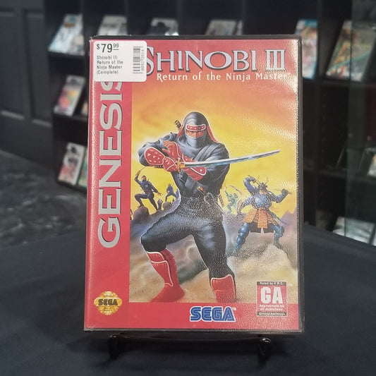 Shinobi III Return of the Ninja Master (Loose Cartridge)