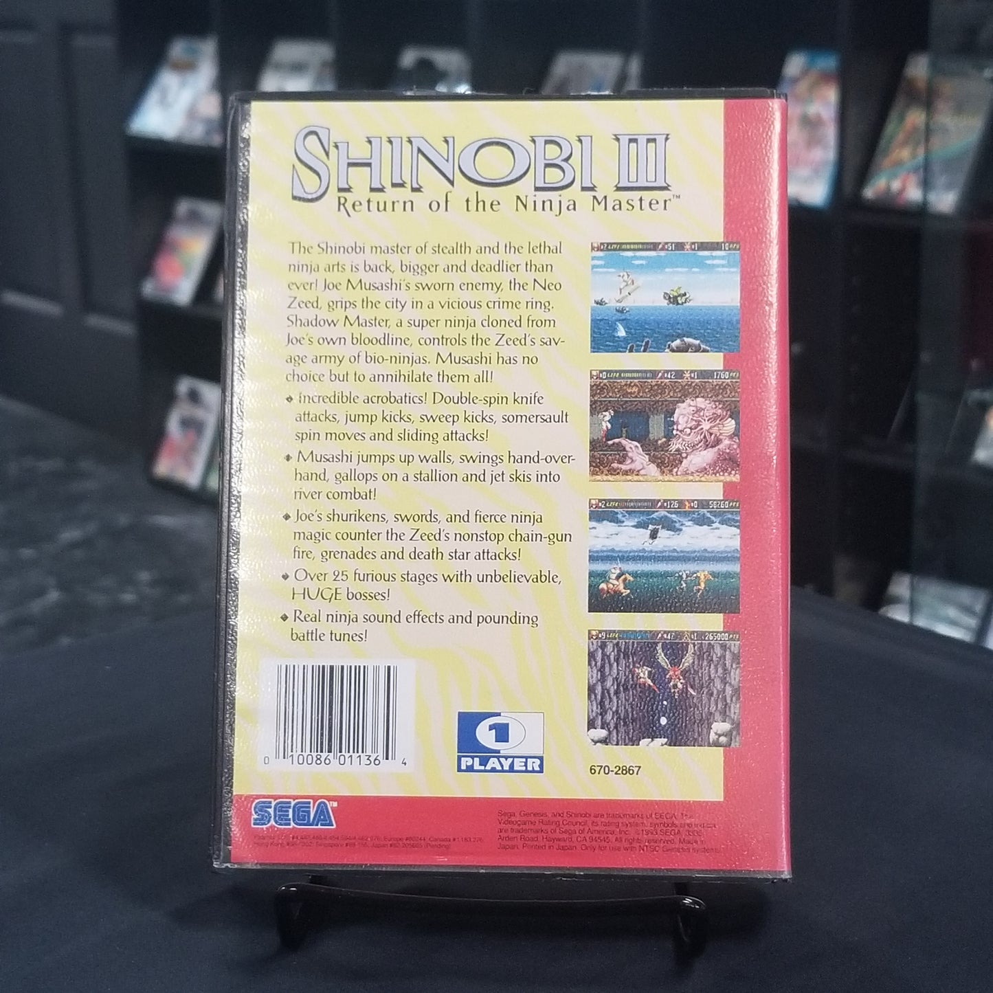 Shinobi III Return of the Ninja Master (Loose Cartridge)