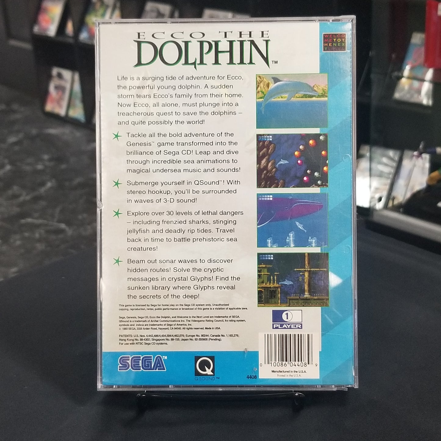 Ecco the Dolphin [Broken Front Hinge](Complete)