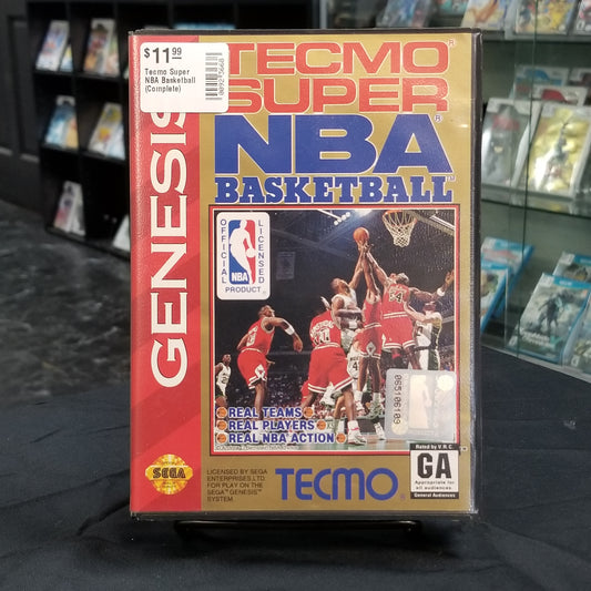 Tecmo Super NBA Basketball (Complete)
