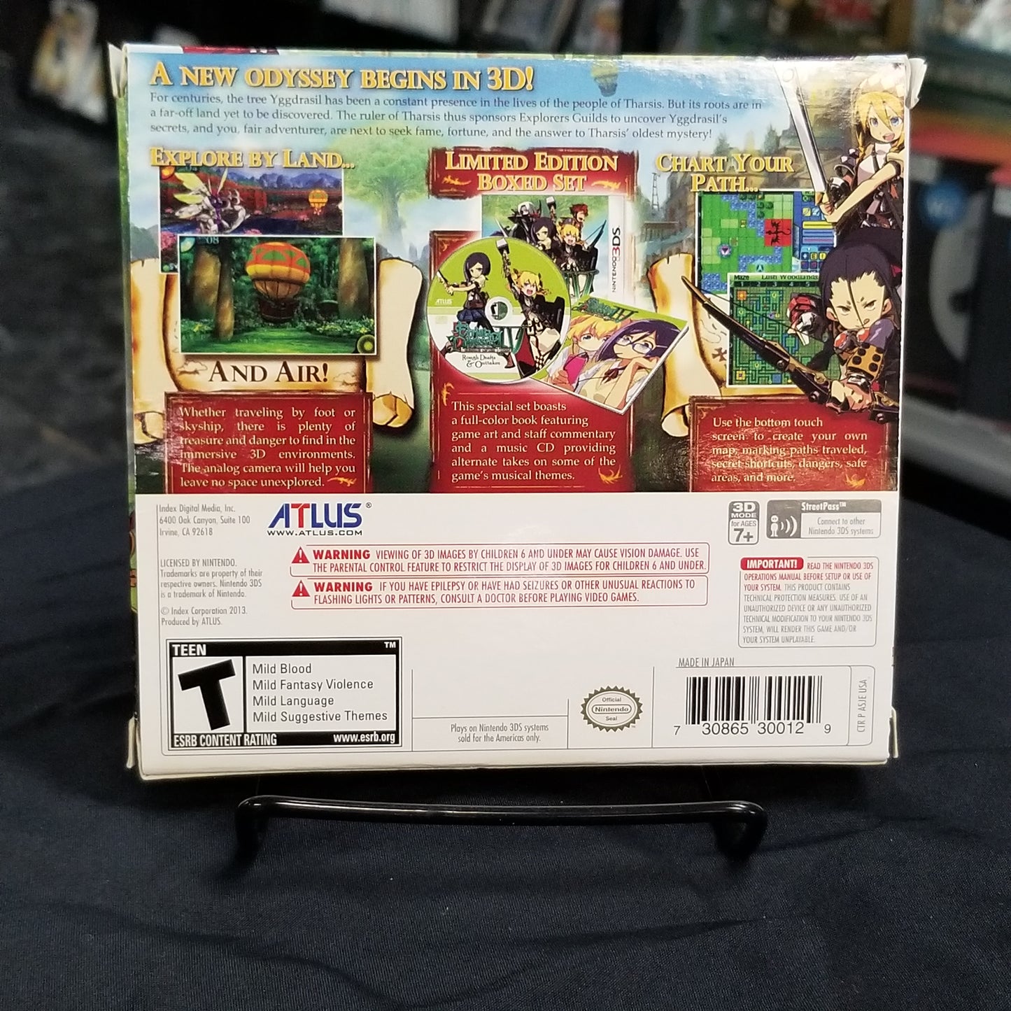 Etrian Odyssey IV: Legends Of The Titan [Limited Edition] (Complete)