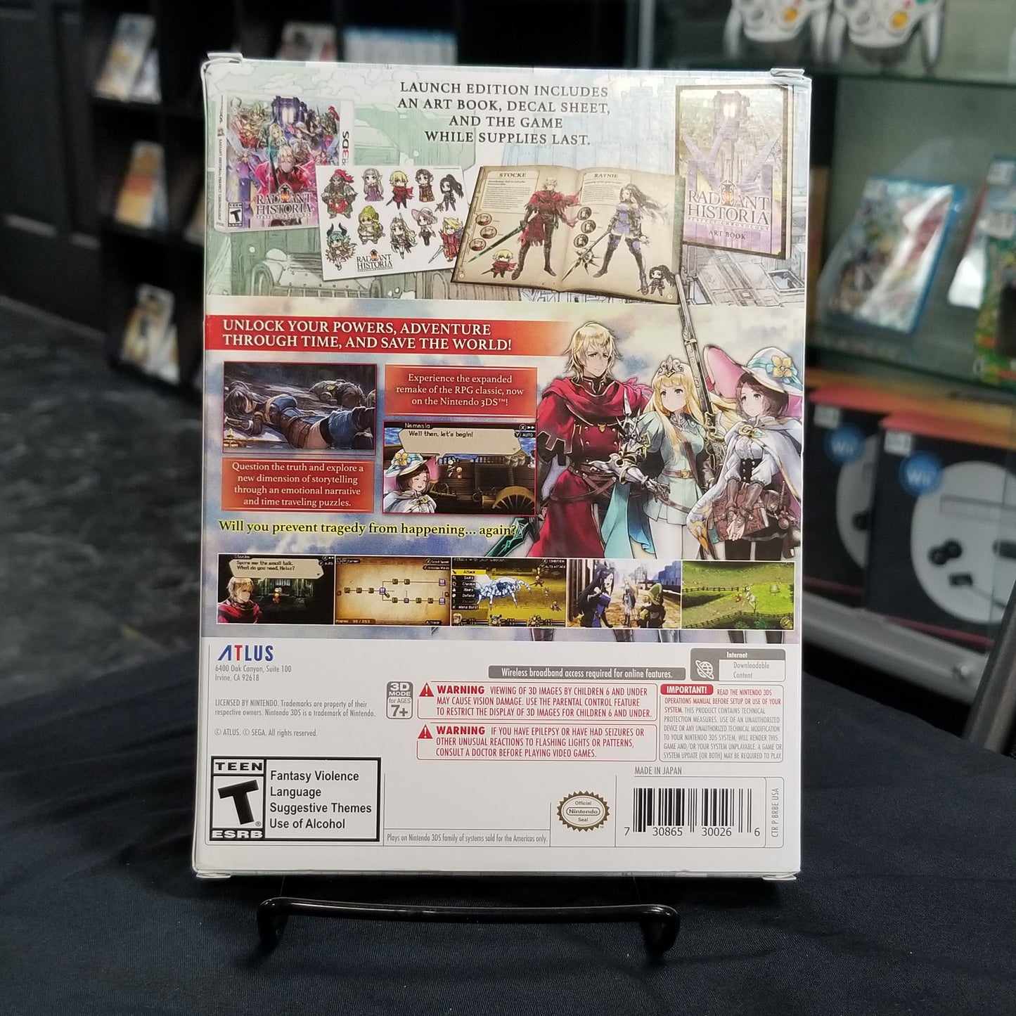 Radiant Historia Perfect Chronology [Launch Edition] (Complete)