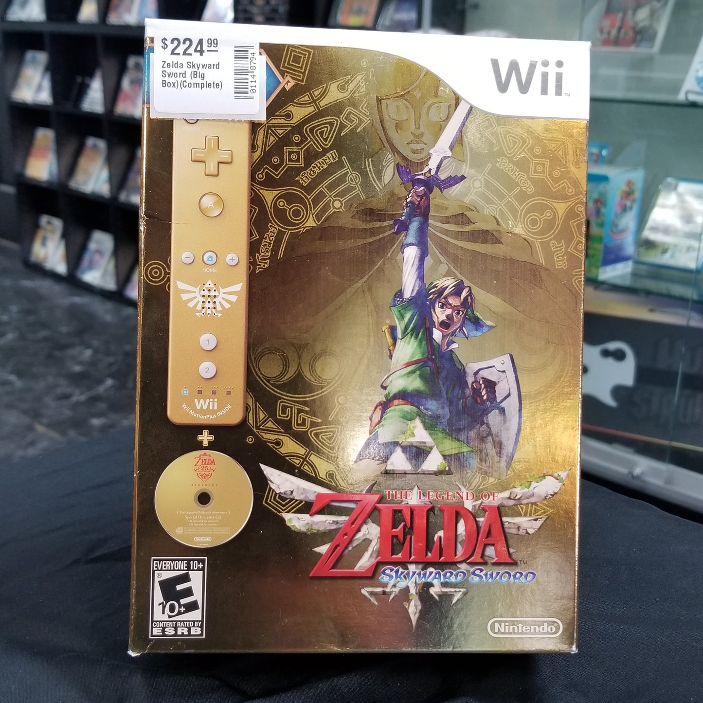 Zelda Skyward Sword (Big Box)(Complete)