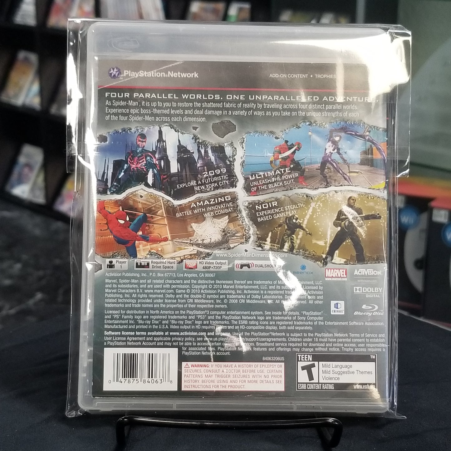 Spiderman: Shattered Dimensions (Missing Manual)
