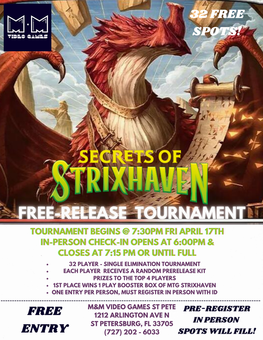 Secrets of Strixhaven Free-Release (St. Pete)